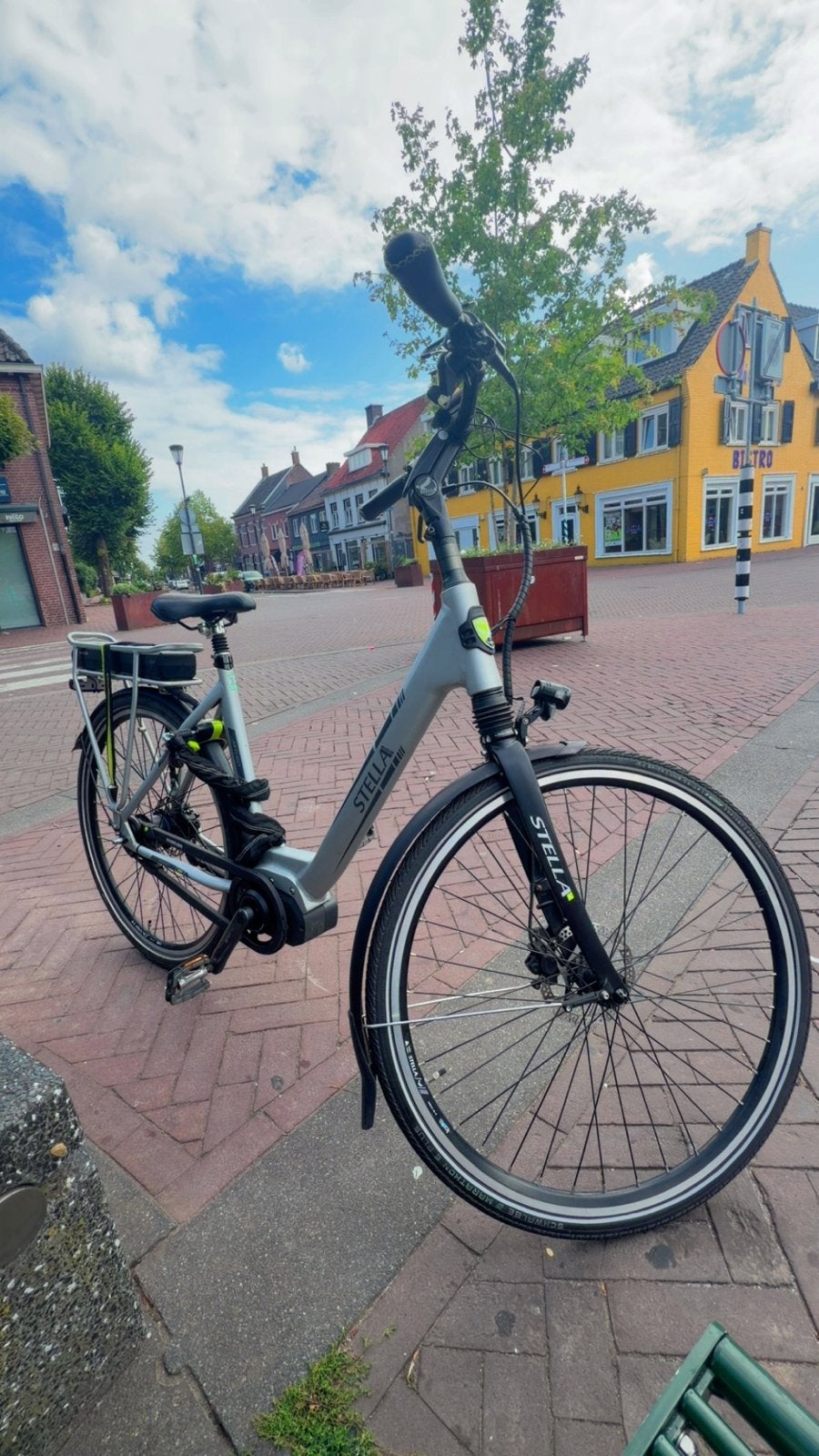 Stella e-bike met Shimano Steps motor, Ophalen, Gebruikt, 50 km per accu of meer, Overige merken