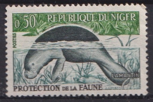 Niger 1962 Fauna bescherming Zeekoe, Verzenden, Postfris, Dier of Natuur