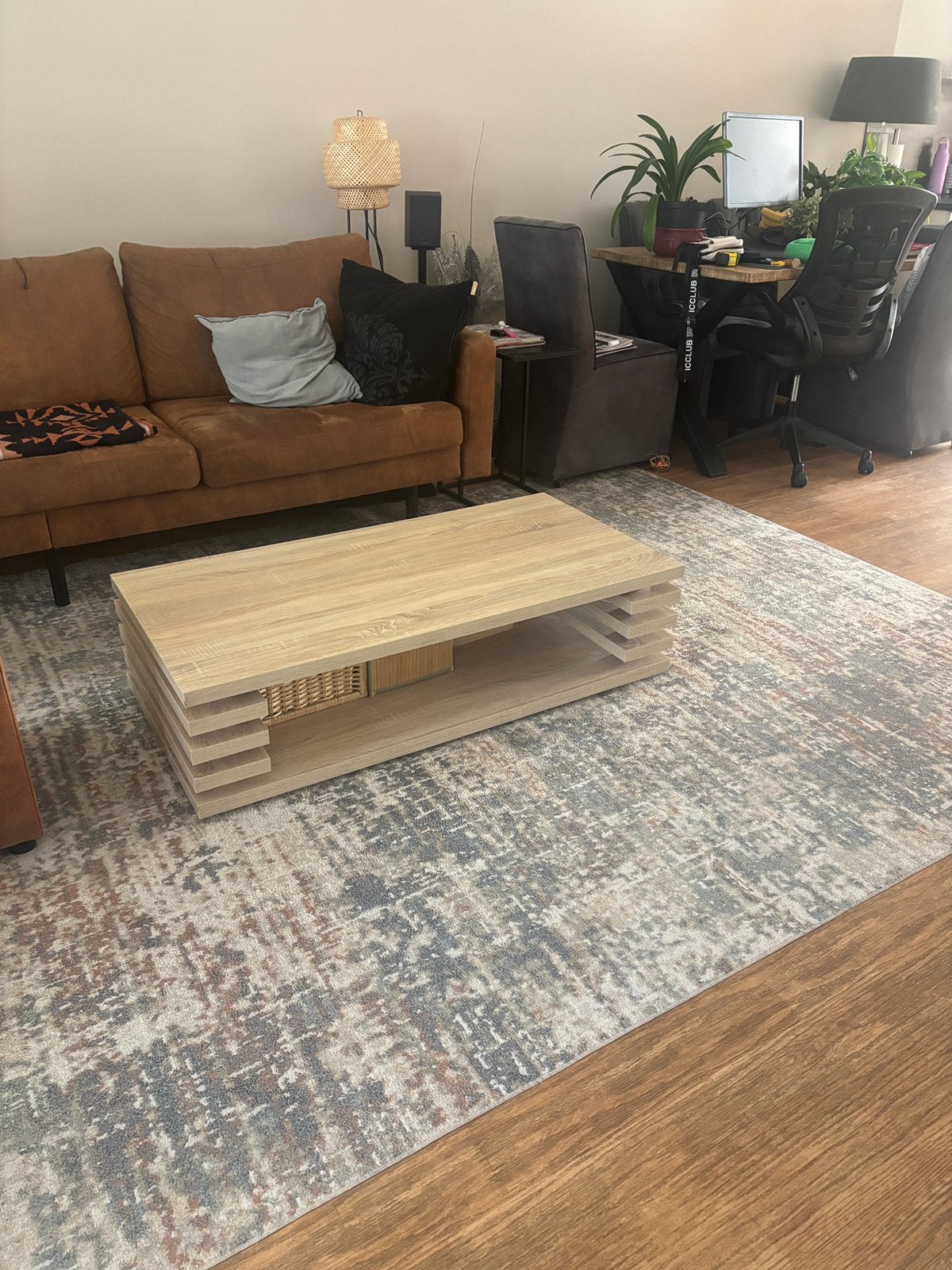 Mooie salontafel, Ophalen, 100 tot 150 cm, 50 tot 100 cm, Zo goed als nieuw