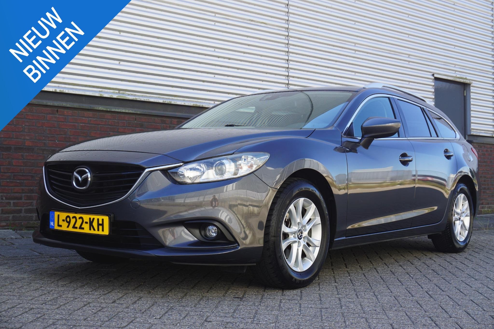Mazda 6 Sportbreak 2.0 /Trekhaak/Navigatie/Cruisecontrol/Cli, Auto's, Stof, Gebruikt, 680 kg, 4 cilinders