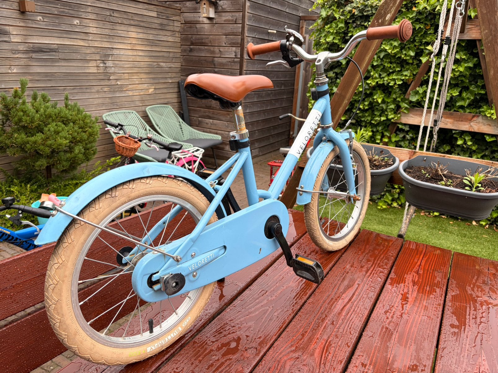 Veloretti 16”, Ophalen of Verzenden, Gebruikt, Terugtraprem, 16 tot 20 inch