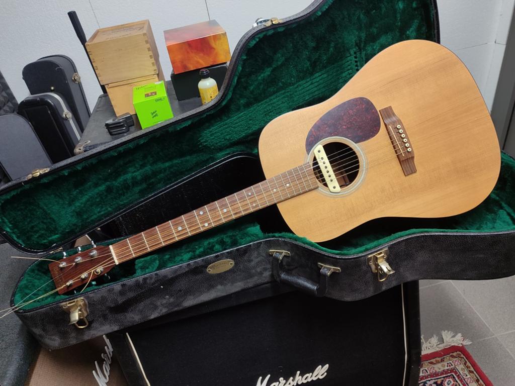 Martin D1 USA met LR Baggs, Ophalen of Verzenden, Gebruikt, Western- of Steelstringgitaar
