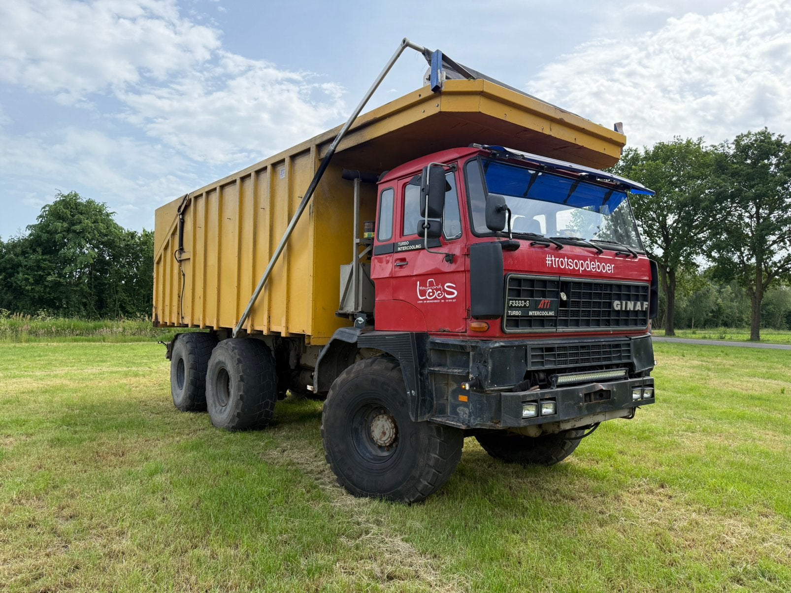 Ginaf 6x6 landbouw, Ophalen, Nieuw, Tot 80 Pk, Overige merken