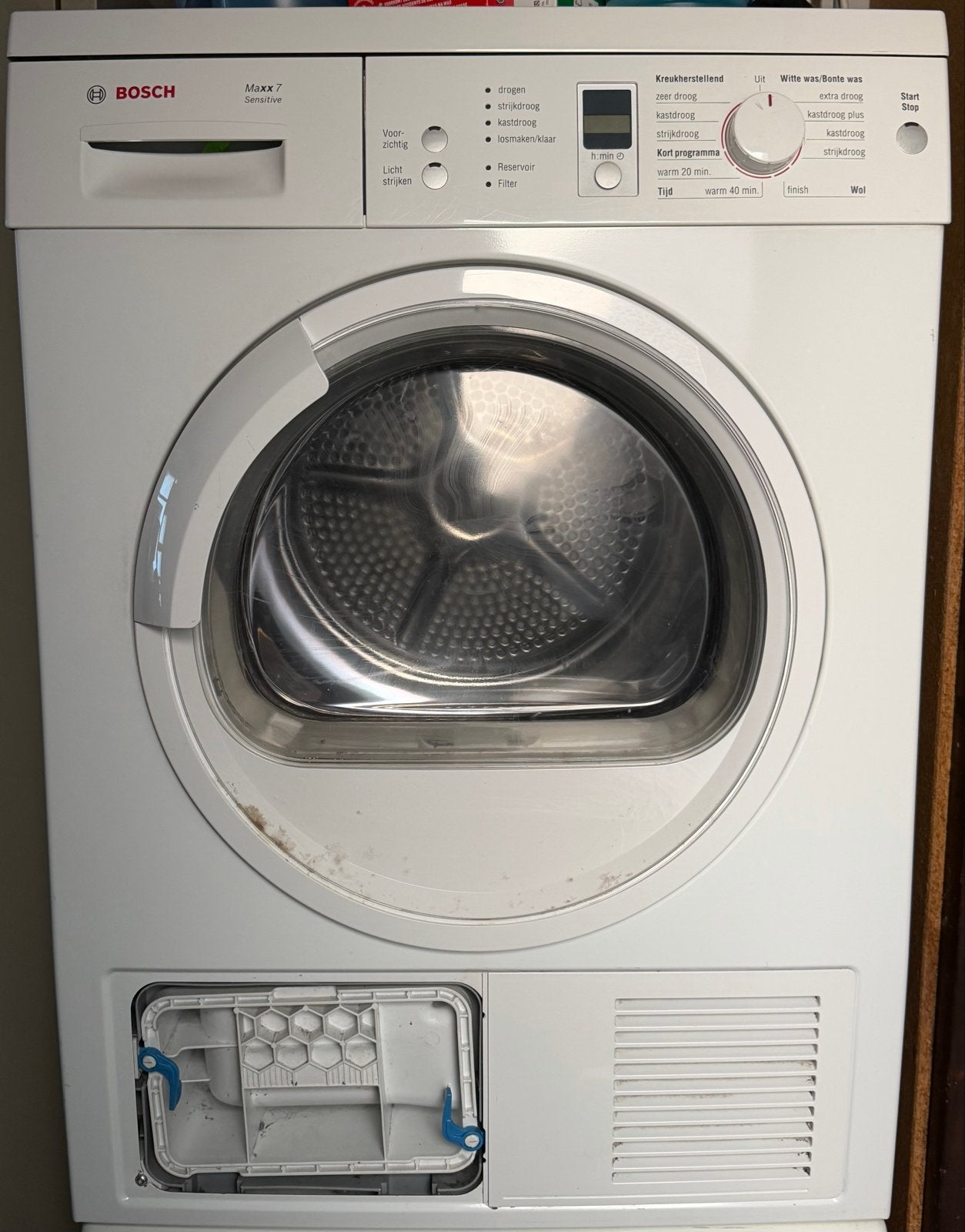 Bosch Maxx 7 Condensdroger - Goede werking, 6 tot 8 kg, Gebruikt, Ophalen of Verzenden, Voorlader