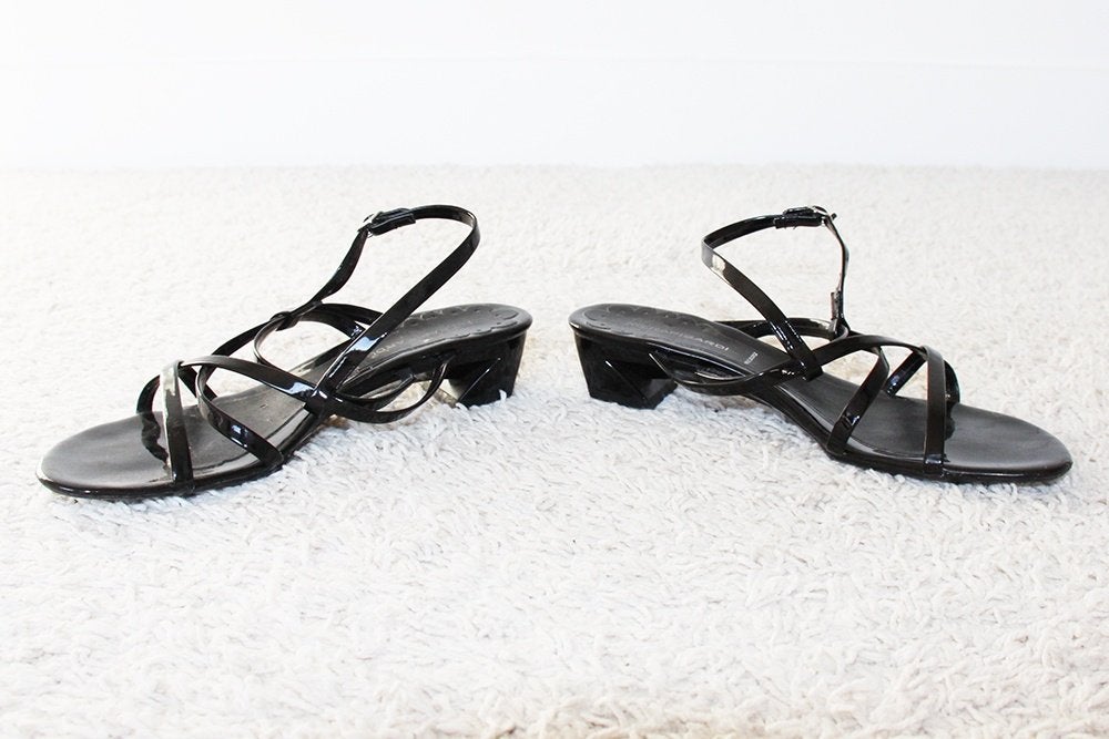 Prachtige NR|Rapisardi Sandalen 2 (Maat 38) - s8 € 25,-, Zwart, Zo goed als nieuw, NR|Rapisardi, Sandalen of Muiltjes