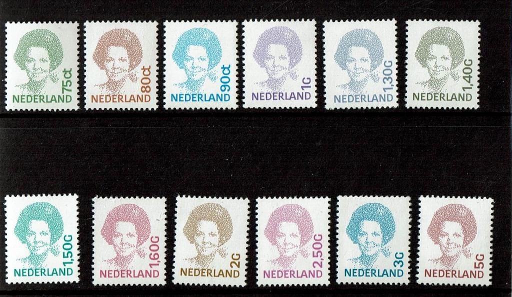 Nederland NVPH 1488-1501 postfris, Verzenden, Na 1940, Postfris