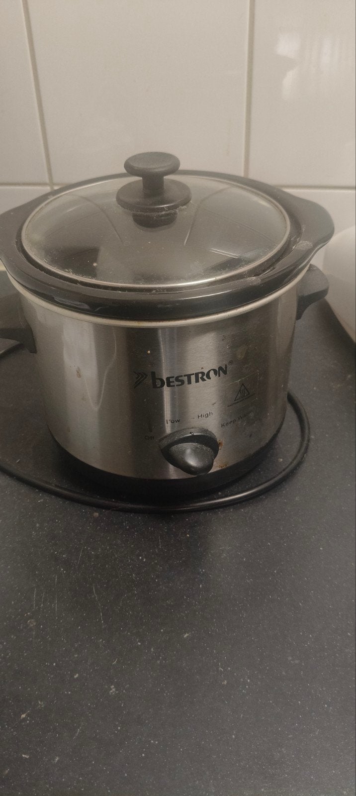 Bestron Slowcooker 1,5 liter, Ophalen, Gebruikt