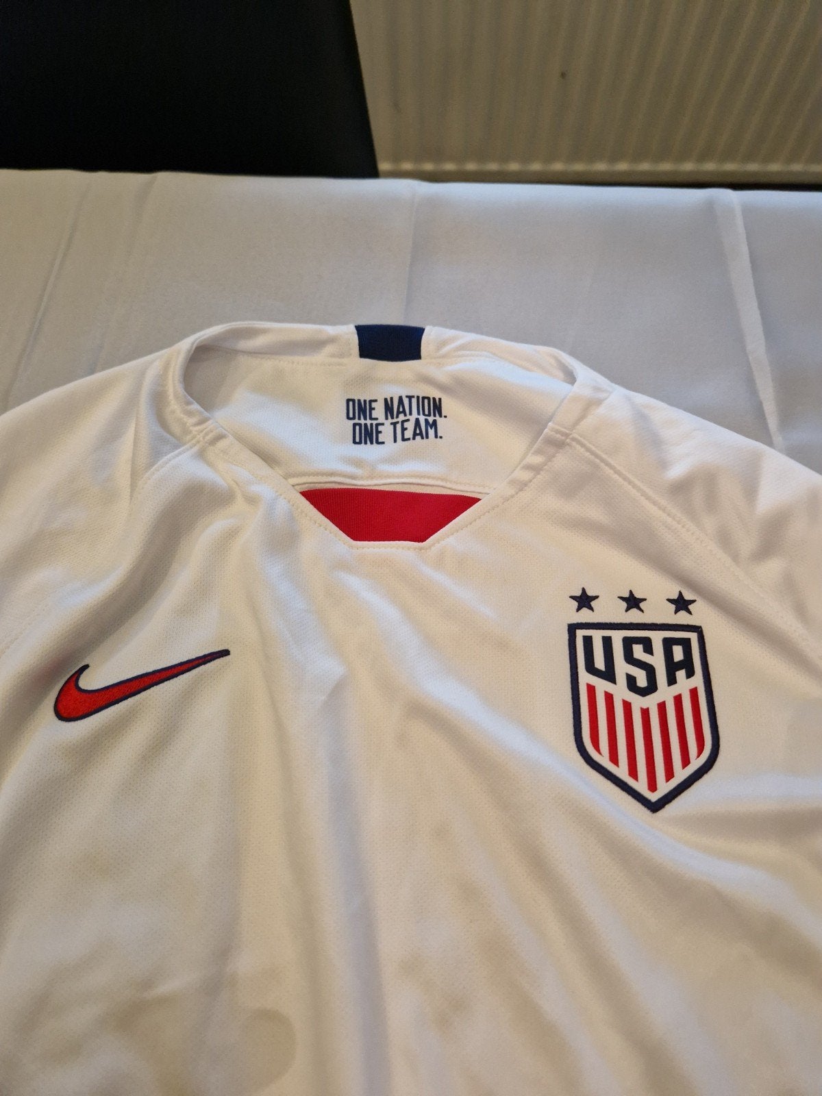 Nike USA Dames Voetbalshirt - Maat M, Maat 38/40 (M), Wit, Overige typen, Nike