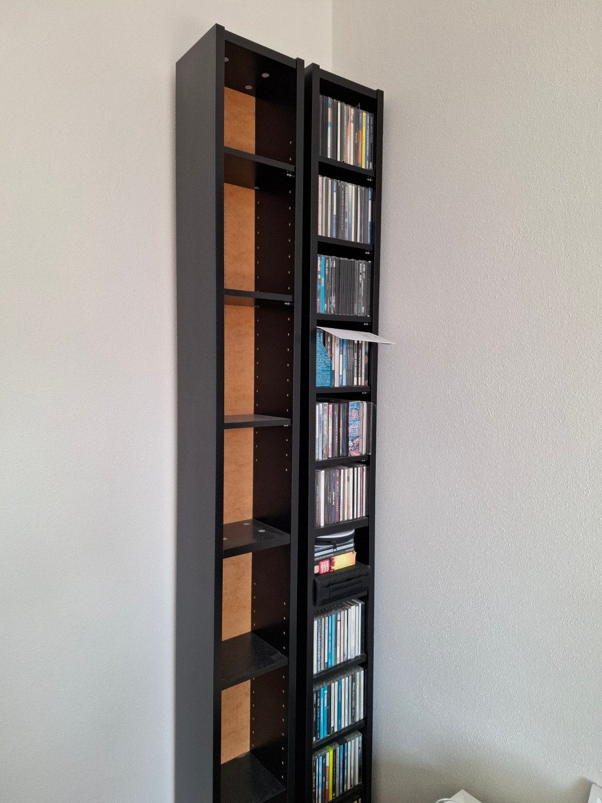 2 hoge kastjes IKEA (excl inhoud)., Ophalen, Hout, Cd's