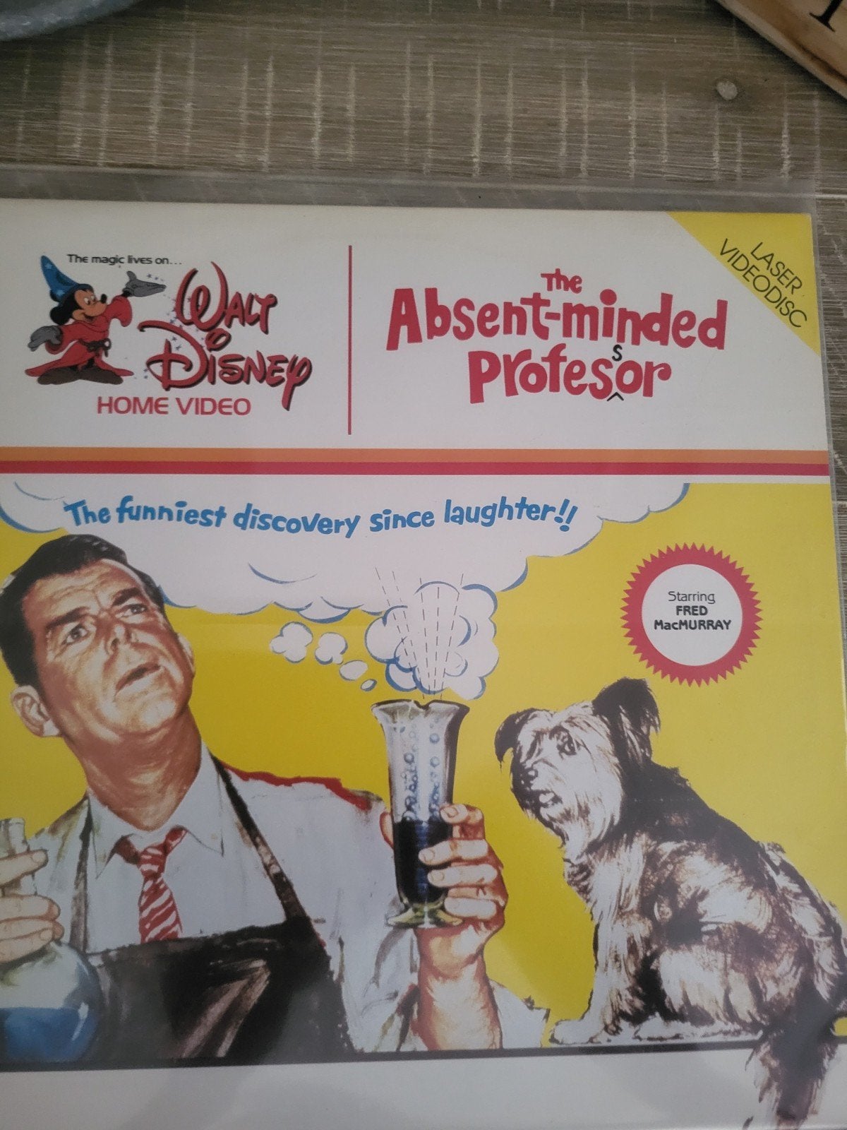 The Absent Minded Professor.(ntsc laserdisc), Alle leeftijden, Ophalen of Verzenden, Gebruikt