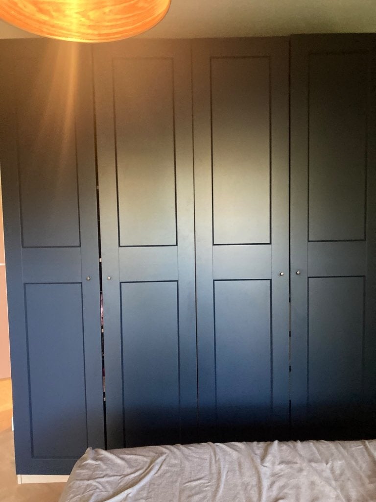 IKEA PAX kledingkast met legplanken, Ophalen, 200 cm of meer, 50 tot 100 cm, Overige houtsoorten