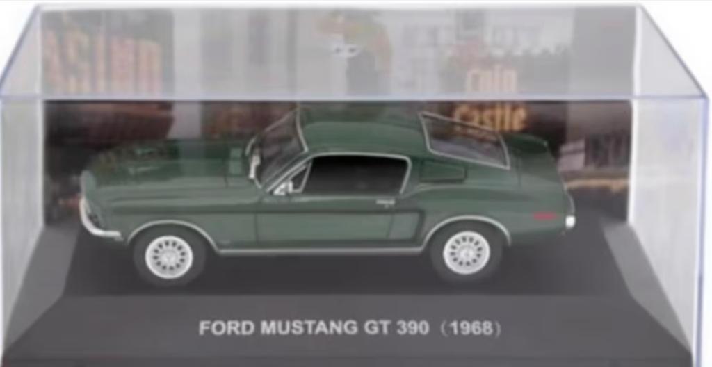 Ford Mustang GT 390 2+2 Fastback 1968 Groen schaal 1/43 IXO, Verzenden, Nieuw, Auto, Overige merken