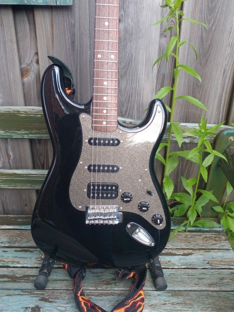 Squire Fender gitaar, Ophalen of Verzenden, Zo goed als nieuw, Solid body, Fender