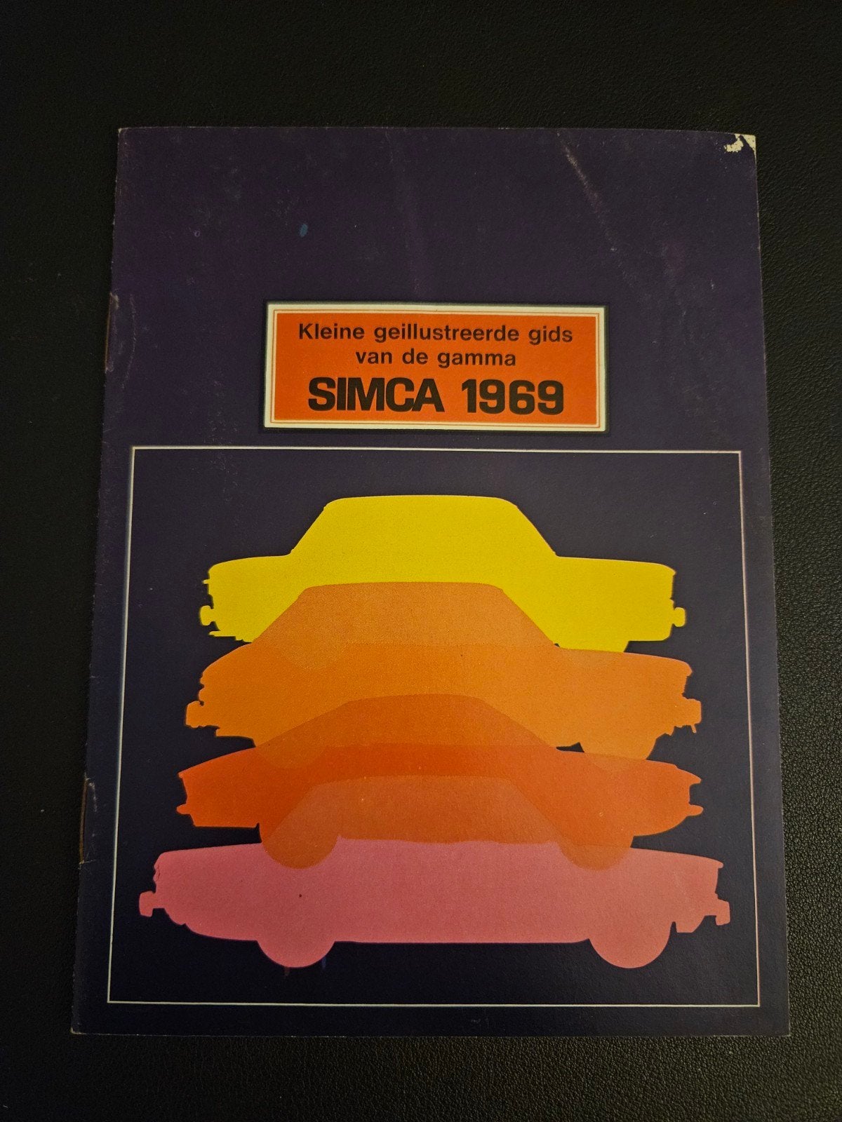 Brochure Simca 1969, Ophalen of Verzenden, Zo goed als nieuw, Overige merken