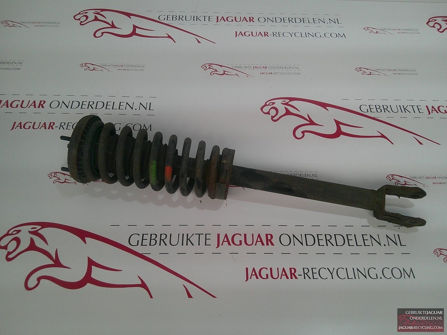 Schokbreker met veer voorzijde Jaguar S-Type 2.5 / 3.0 2002-, Gebruikt, -, Ophalen of Verzenden, Jaguar