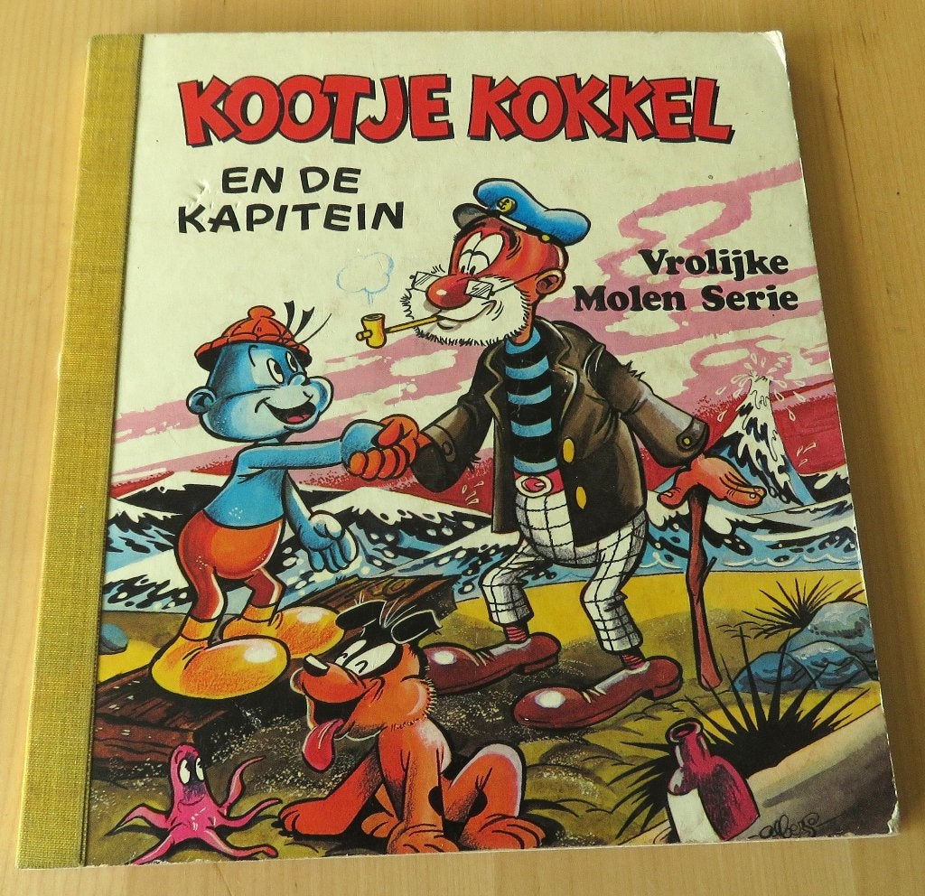 Kootje Kokkel en de Kapitein - Vrolijke Molen Serie -Vintage, Fictie algemeen, Otto Veenhoven, Ophalen, Gelezen