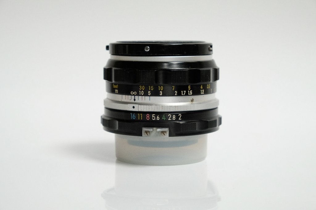 Nikon Nikkor-H Auto 50mm f2 lens vintage pre-ai, Ophalen of Verzenden, Gebruikt, Standaardlens