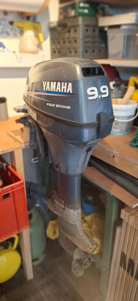 Yamaha 9.9 Four Stroke Buitenboordmotor langstaart, Ophalen, Gebruikt, 5 tot 10 pk, Viertaktmotor