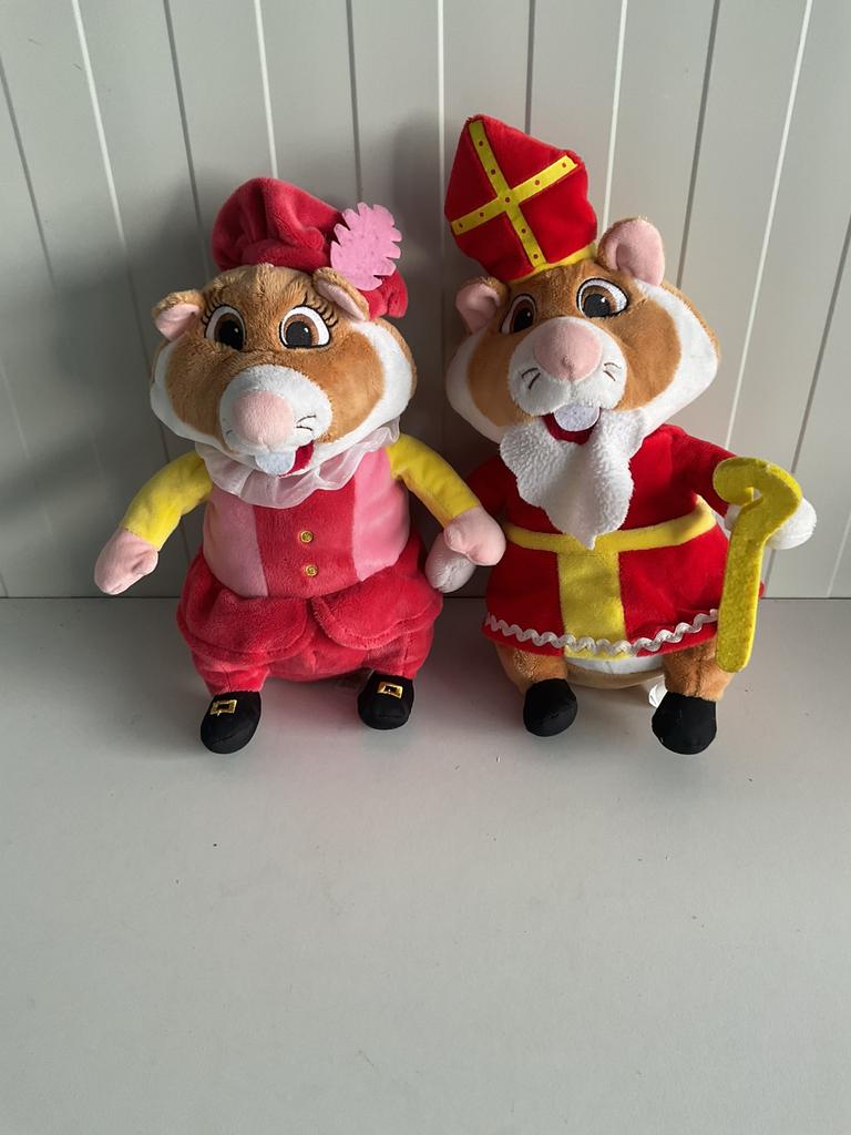 Albert Heijn Sinterklaas en zwarte Piet hamster, Ophalen, Zo goed als nieuw