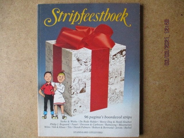 adv0294 suske en wiske stripfeestboek, Eén stripboek, Ophalen, Gelezen