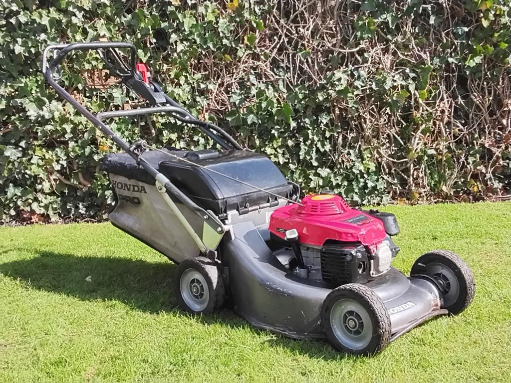HONDA HRH 536 HXE PRO ALUMINIUM MAAIDEK MESKOPPELING AANGEDR, Ophalen, 50 cm of meer