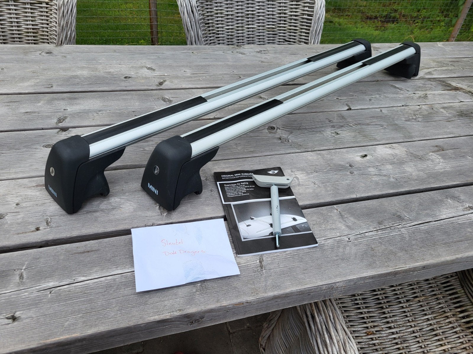 Originele Mini countryman r60 dakdragers, Auto diversen, Dakdragers, Zo goed als nieuw, Ophalen of Verzenden