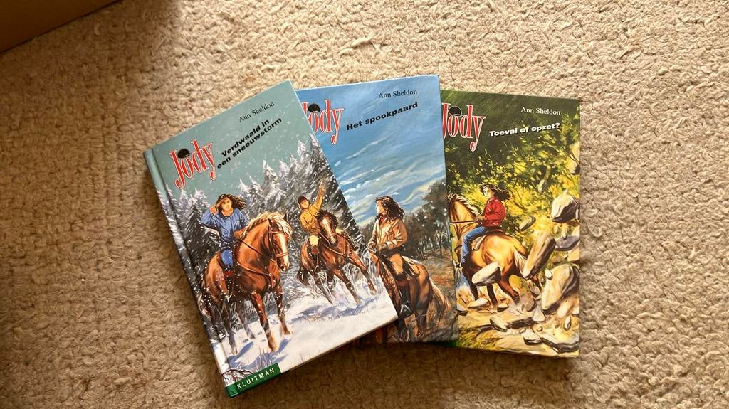 3 kinderboeken ‘Jody’, Ophalen of Verzenden, Zo goed als nieuw, A. Sheldon