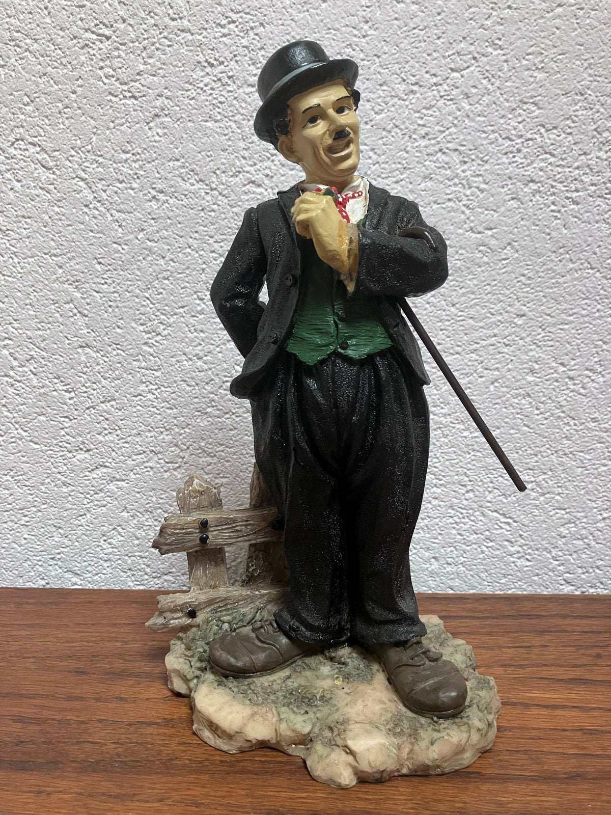 Vintage Charlie Chaplin beeldje - Komische figuur, Ophalen of Verzenden, Gebruikt, Mens