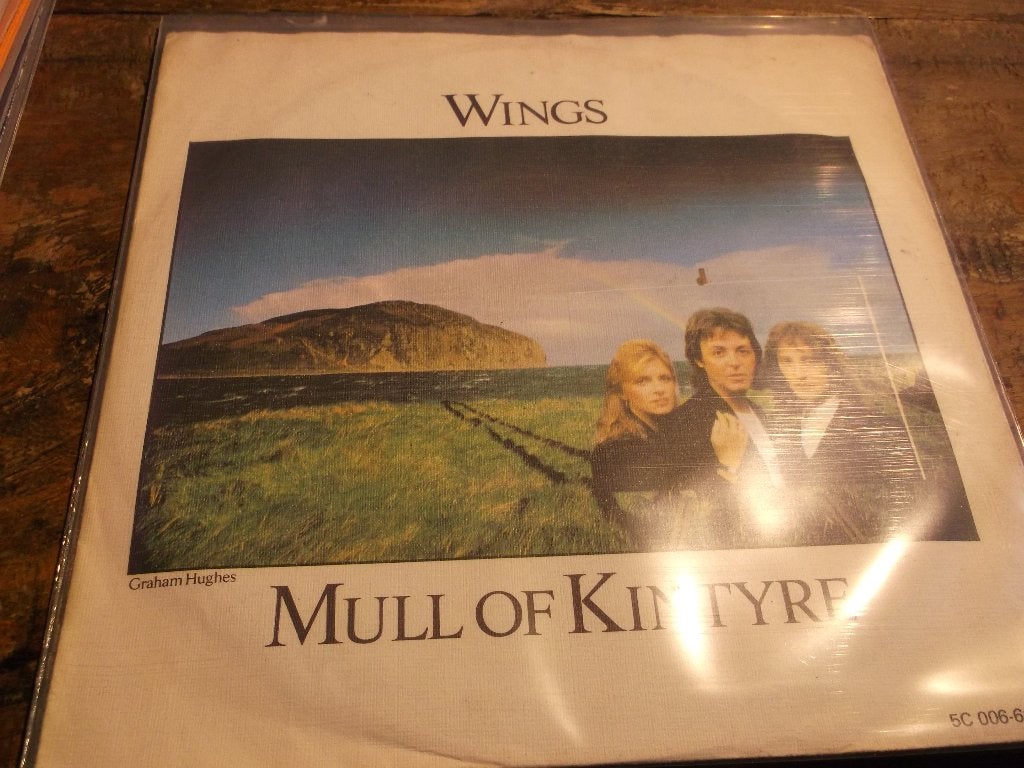 wings Mull of kintyre 78, Cd's en Dvd's, Vinyl Singles, Ophalen of Verzenden, Gebruikt, 7 inch, Pop