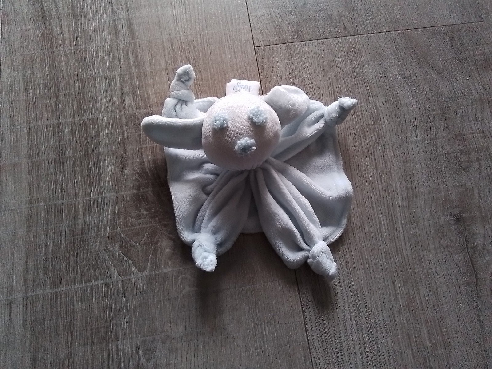 Licht blauw knuffel feetje nieuw, Ophalen of Verzenden, Nieuw