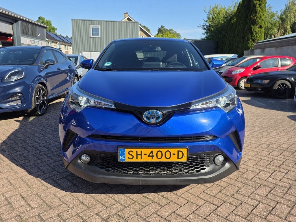 Toyota C-HR 1.8 Hybrid Dynamic (bj 2018, automaat), Auto's, Stof, 4 cilinders, Blauw, 26 km/l