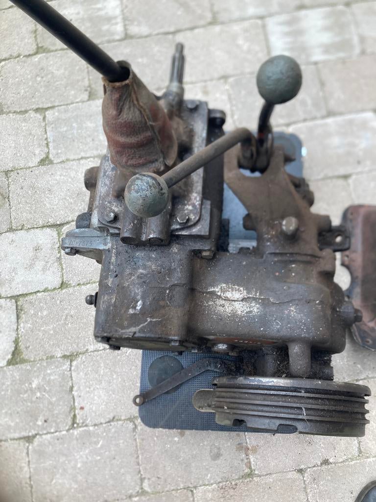 T90 versnellingsbak met dana 18 willys jeep, Ophalen