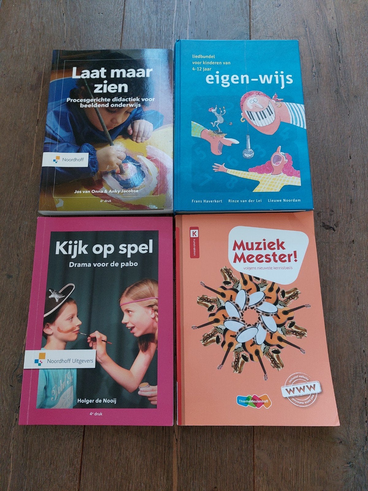 Drama/muziek/beeldende boeken pabo, Ophalen of Verzenden, Beta, Zo goed als nieuw, HBO