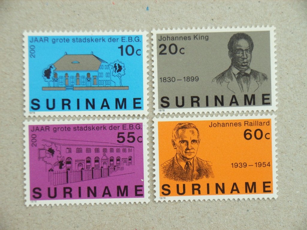 ZZ   Suriname 124-127 pf, Ophalen of Verzenden, Postfris