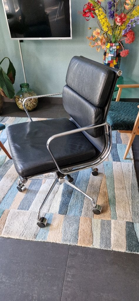 bureaustoel Eames bureaustoel EA217 zwart, Ophalen, Gebruikt, Zwart, Bureaustoel