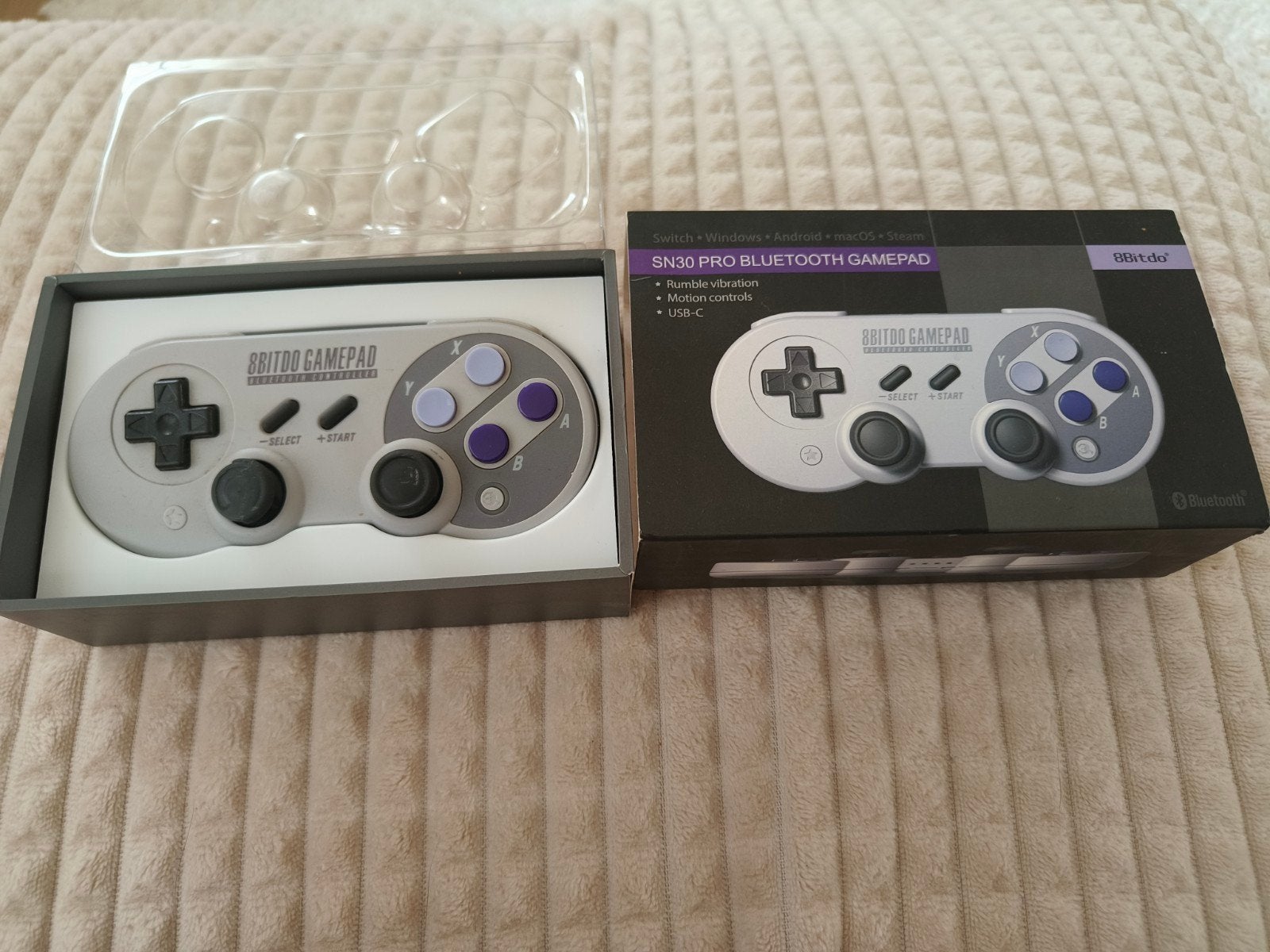 Switch controller 8BitDo SN30 Pro, Spelcomputers en Games, Spelcomputers | Overige Accessoires, Zo goed als nieuw, Overige typen