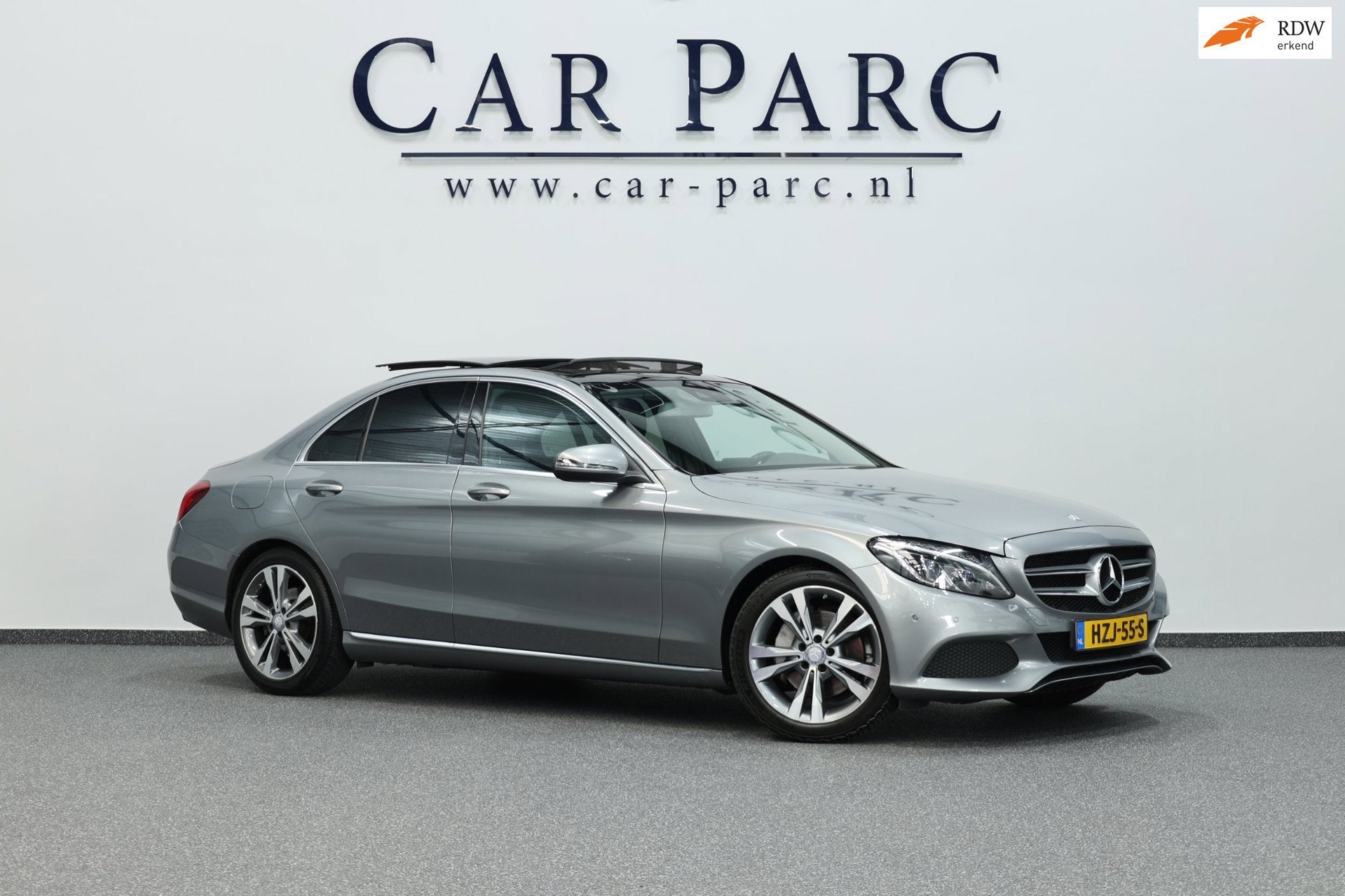Mercedes-Benz C-klasse 250 Prestige LED/SFEER/PANORAMADAK/LE, Auto's, Automaat, Euro 6, 4 cilinders, Leder
