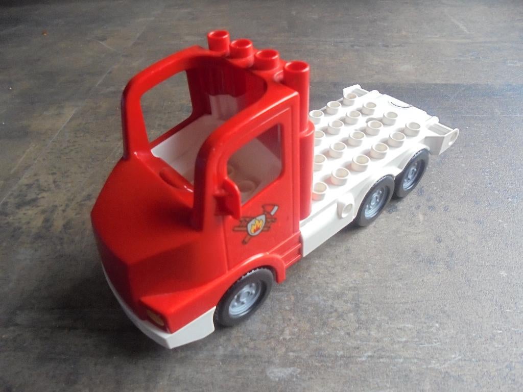 Lego Duplo Truck Large Cab (zie foto's), Ophalen of Verzenden, Gebruikt, Losse stenen, Duplo