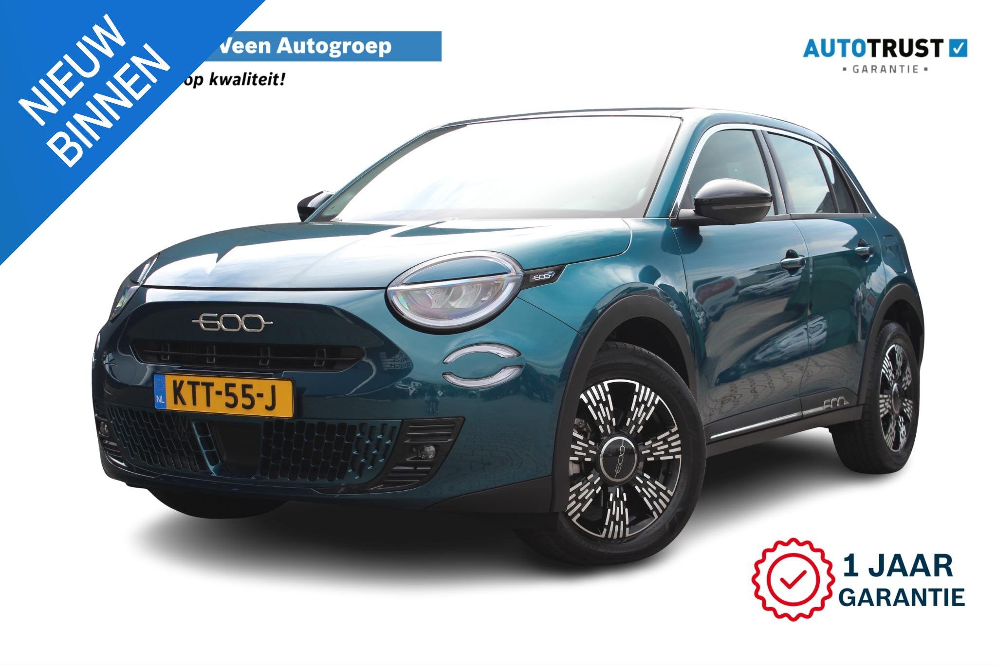 Fiat 600 1.2 Hybrid Urban | Incl. 12 maanden garantie | Crui, Auto's, Stof, Gebruikt, Euro 6, 1199 cc