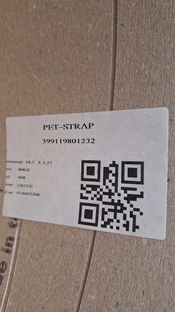Signode omsnoeringsband omsnoerings Pet Strap Strapping band, Ophalen, ., Nieuw, .
