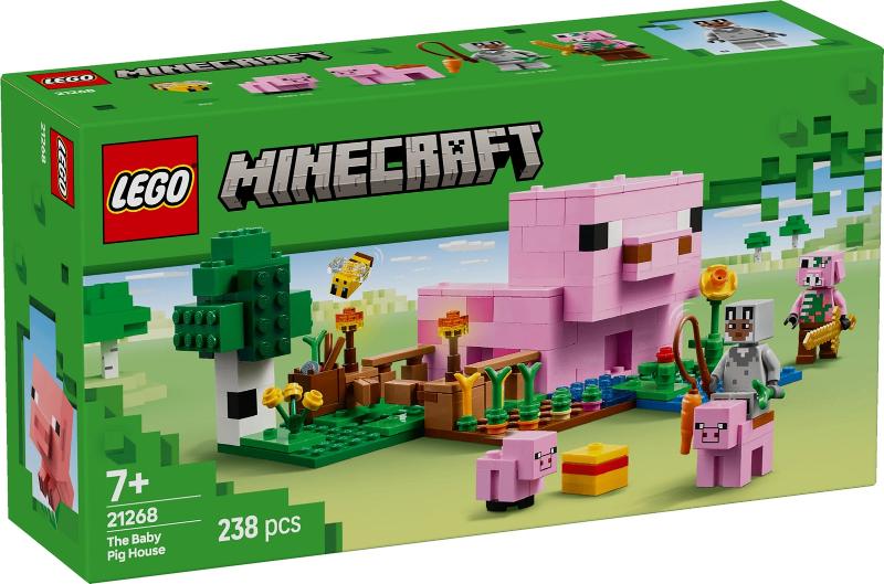 Lego Minecraft set 21268 Het huis van het biggetje, Minecraft, Lego, Nieuw, Ophalen of Verzenden