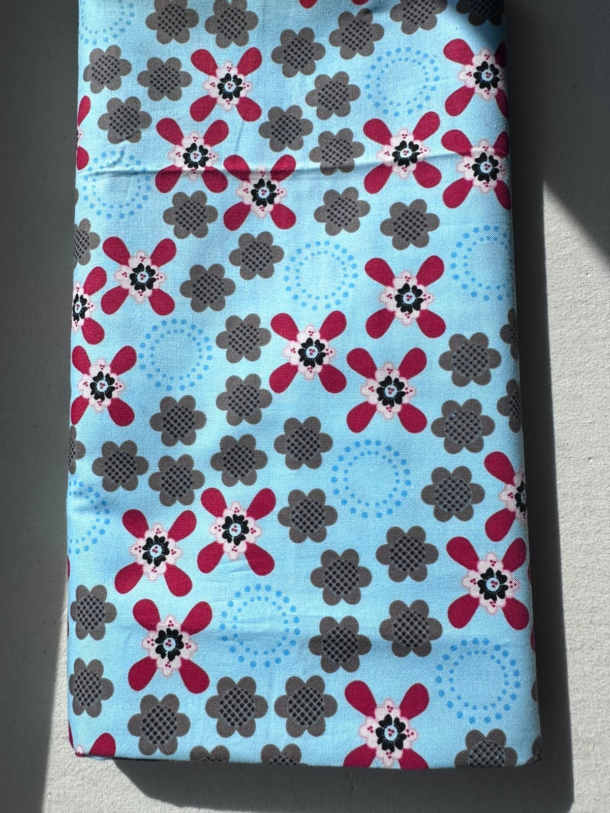 Henry Glass quilt stof licht blauw 212cm x 112cm nieuw, Blauw, Ophalen of Verzenden, 30 tot 120 cm, Katoen