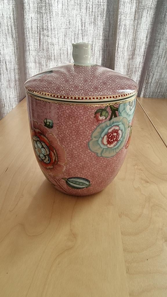 Pip Studio Voorraadpot Spring to Life, roze, Overige typen, Nieuw, Ophalen of Verzenden, Overige stijlen