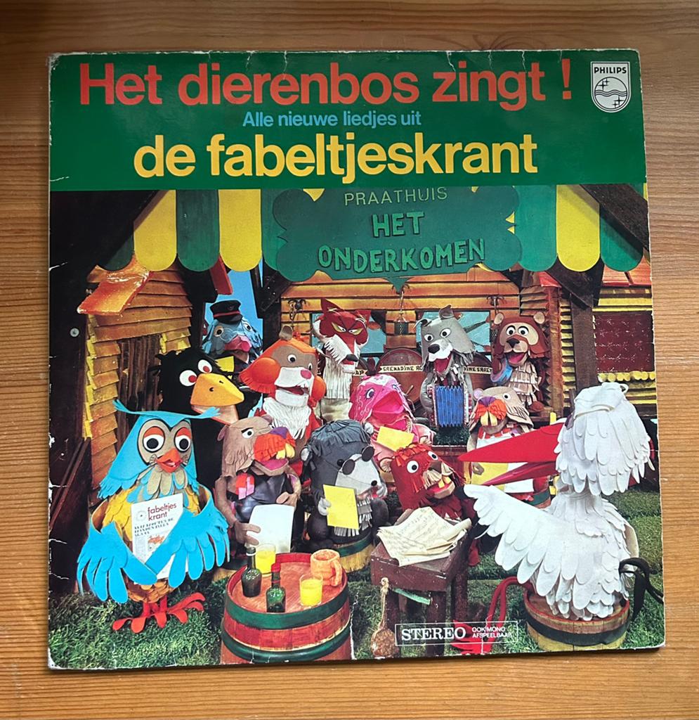 De fabeltjeskrant LP, Gebruikt, Inclusief binnenhoes, Ophalen of Verzenden, 12 inch