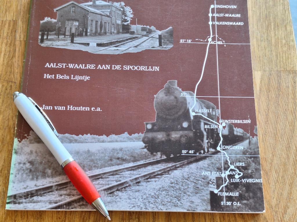 Aalst - waalre aan de spoorlijn het bels lijntje 81 pp, Ophalen of Verzenden, Gebruikt, Trein, Overige typen