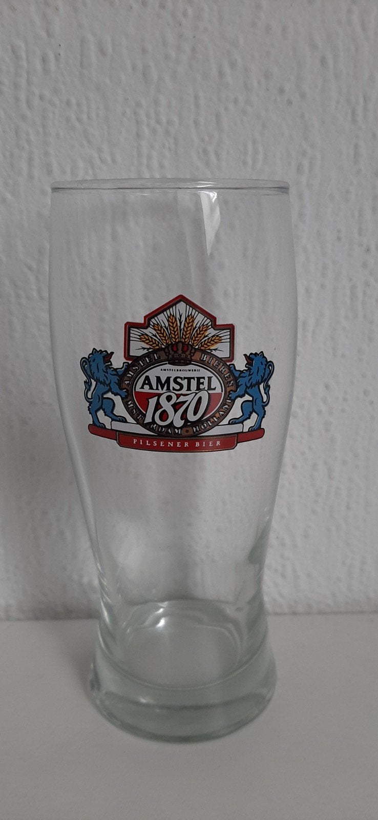 Amstel 1870 Bierglazen - Set van 3, Verzamelen, Ophalen of Verzenden, Zo goed als nieuw