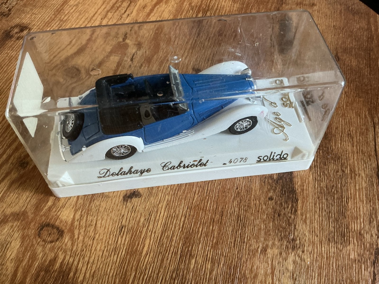 Solido Delahaye Cabriolet - Modelauto, Ophalen, Zo goed als nieuw, Auto, Solido