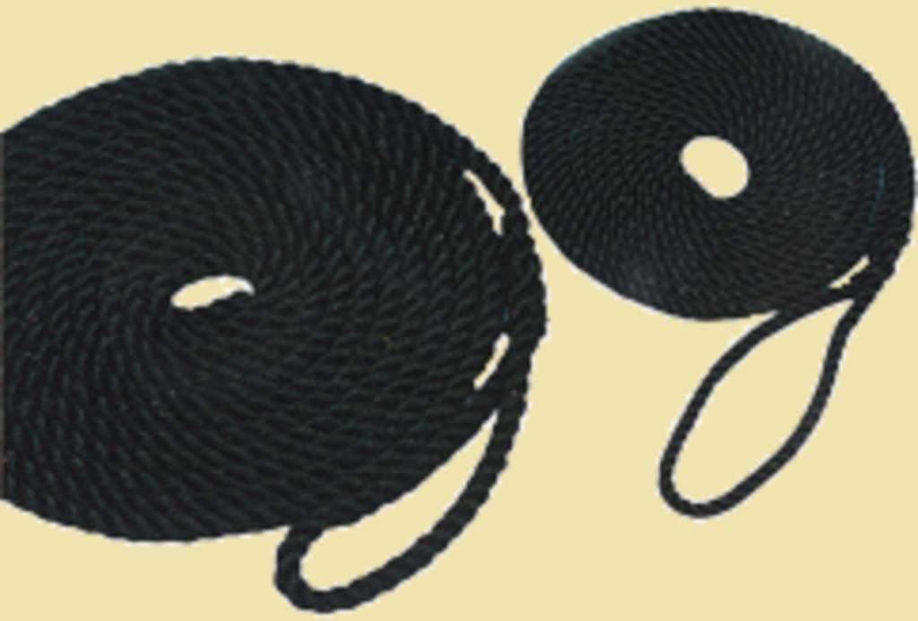OPRUIMING ZWART POLYESTER TOUW Ø10+Ø14 mm €1,20 en €2,50 p/m, Ophalen of Verzenden, Nieuw, Lijn of Blok