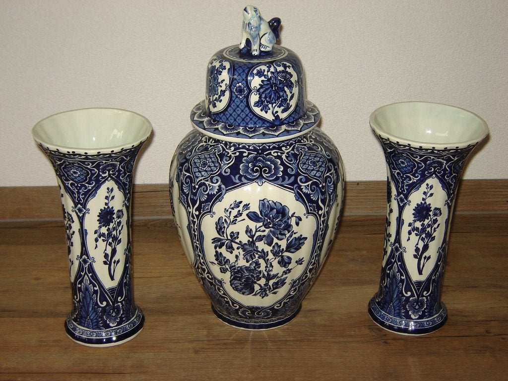 KASTSTEL DELFTS BLAUW 3 Delig !!!!!!!!!!, Ophalen of Verzenden