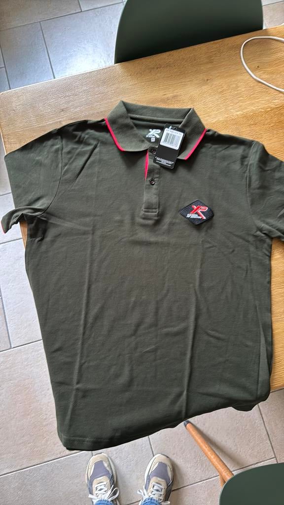 Polo shirt xp metal detectors, Ophalen of Verzenden, Nieuw, Maat 56/58 (XL), Groen